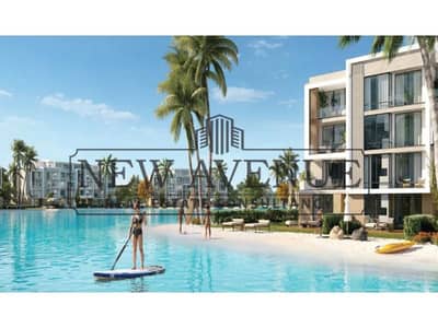 شاليه أرضي متشطب بالكامل بأكبر حديقة للبيع في أزها الساحل الشمالي azha North Coast  للبيع من شركة مدار