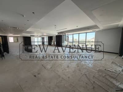 مكتب إداري مشطب بالكامل للإيجار في تريفيوم سكوير القاهره الجديده trivium square New Cairo