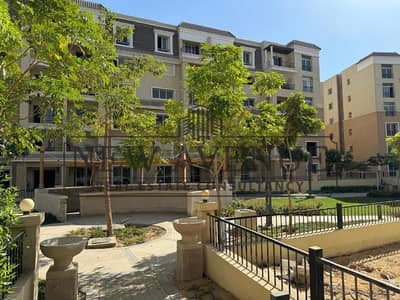 شقة نصف تشطيب بحرى مع حديقة واسعة للبيع بسعر مغري في سراي S1 مستقبل سيتي من تطوير شركة  مدينة نصر للإسكان والتعمير Sarai S1 Mostakbal City
