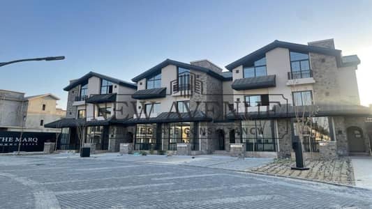 Delivered Fully finished Town house with modern layout and prime location for sale in The MarQ Ville New Cairo developed by The MarQ Communities