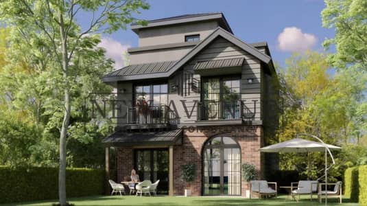 Delivered Fully finished Town house with modern layout and prime location for sale in The MarQ Ville New Cairo developed by The MarQ Communities