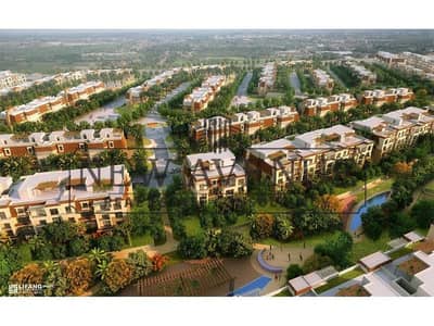 شقة جاهزة للسكن بإطلالة على النادي وموقع متميز للبيع في سراي إس ١ القاهرة الجديدة Sarai New Cairo من تطوير شركة MNHD