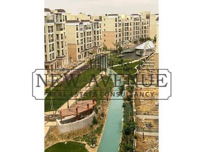 Ready to move apartment with clubhouse view landscape and prime location for sale in Sarai S1 New Cairo developed by MNHD