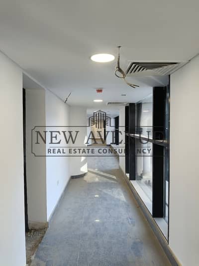 Premium 532 sqm Admin Office with Large Terrace in High Street – New Cairo