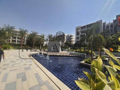 Fully Finished ready to move north oriented Apartment first floor for sale in The Address East New Cairo, BUA 145M, 3 bedrooms and 3 bathrooms