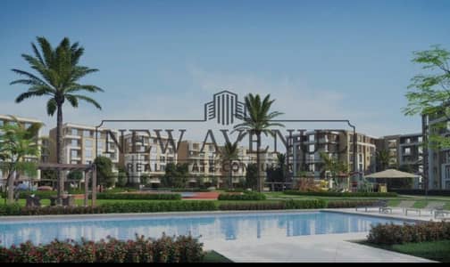 شقه موقع مميز تطل عبلي مساحات خضراء في تاج جاردن اقل سعر في السوق جاهزه للاستلام  - Taj City