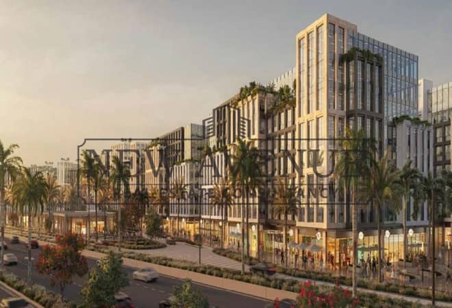 مكتب 109م للبيع بأقساط في زيد إيست القاهره الجديده Zed East New Cairo