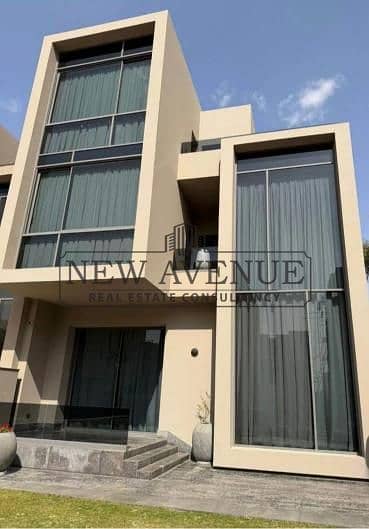 Delivered Standalone Villa Type C view on water features with Basement , ground , First and penthouse for sale in the Waterway villas New Cairo Delivered Standalone Villa Type C view on water features with Basement , ground , First and penthouse for sale in the Waterway villas New Cairo