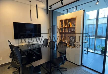 Fully finished Office for rent at Waterway 5A New Cairo