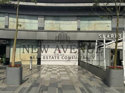 Ground Retail with outdoor area for rent at sway mall New Cairo