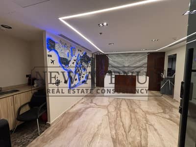 Fully finished Admin Office for rent in Waterway 5A New Cairo