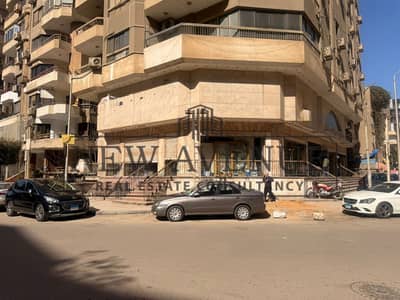 محل تجاري متشطب للإيجار بمساحه ١٤٥٠متر مربع يطل على عباس العقاد  مدينة نصر Abbas El akkad Nasr city