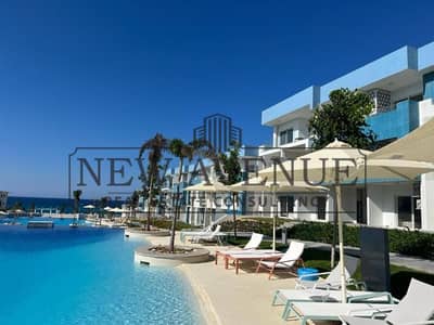 توين هاوس للبيع في فوكا بايFOUKA BAY  الساحل الشمالي تشطيب كامل