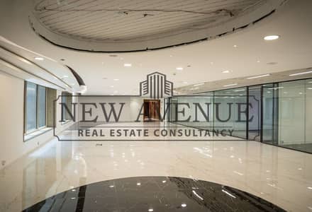 مكتب تشطيب كامل ومفروش للإيجار بشارع التسعين القاهره الجديده 90th St New Cairo