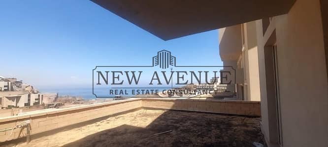 Ready to move fully finished Ground Chalet with garden Full sea view for sale in IL Monte Galala Ain El Sokhna developed by Tatweer Misr