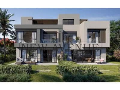 تاون هاوس ميدل للبيع بدون تشطيب استلام 2026 في The Valleys المستقبل  سيتي من تطوير حسن علام