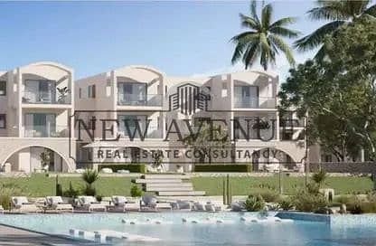 Finished Chalet for sale delivery 2027 sea and lagoon view in Salt Ras El Hekma North Coast by Tatweer misr