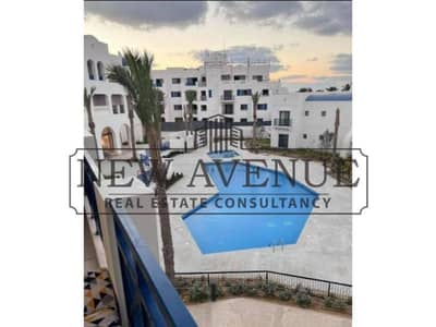 Delivered Fully finished Ground  chalet With Garden  for sale at Marassi Prime Location Overlooking Pool Phase Greek By Immar  Ready to Move