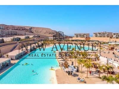 Ready To Move Chalet for sale in monte Galala Ain Sokhna, bua 125m, 3 bedrooms, 2 bathrooms, second floor