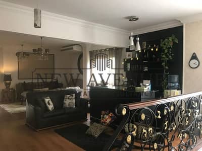 Fully finished prime location duplex with garden for sale at new cairo behind mirage mall