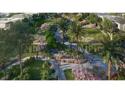 Town House Middle with greenery view - Belle Vie, BUA 200sqm, 3 bedrooms, 3 bathrooms, fully finished