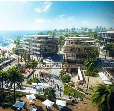 شاليه أرضي متشطب بالكامل في جيفيرا  الساحل الشمالي   at jefera North Cost  استلام فوري  موقع مميز مع جاردن 300 متر وغرفة ناني