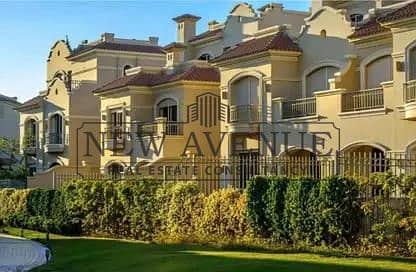 توين هاوس فيلا  للبيع موقع مميز استلام فوري فى Patio Oro الباتيو اورو التجمع الخامس طوب احمر من لافيستا