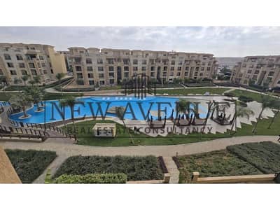 بنتهاوس ٢٢٠ متر و رووف  ٩٢ متر بإطلالة على حمام سباحة للبيع في ستون ريزيدنس Stone Residence New Cairo نصف تشطيب ٤ غرف نوم  و ٣ حمامات