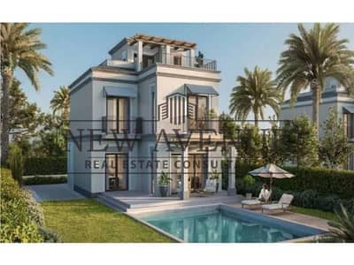 فيلا مستقلة متشطبة بالكامل مع تكيفات في بيل في Belle Vie Zayed بالتقسيط مساحة البناء 334 متر  4 غرف نوم 4 حمامات و غرفة للخادمة مع حمام
