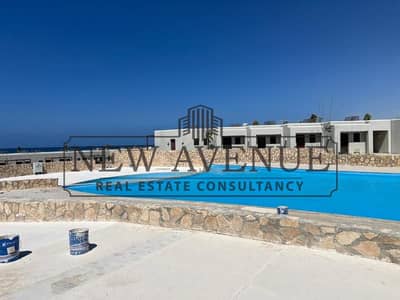 شاليه للبيع على مساحات خضراء وحمام سباحة في هاسيندا ويست  Palm hills Hacienda West الموند تشطيب كامل  تاريخ التسليم: 9/2026