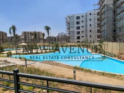 Below market price Ultra Super lux finishing Bahary Ground Apartment with garden on an open view for sale in Palm hills New Cairo