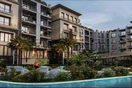 شقة أرضي مع حديقة للبيع طوب احمر في Telal East من تطوير Roya موعد الاستلام 2028