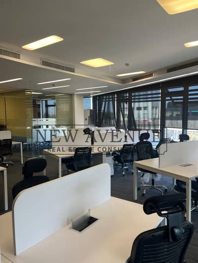 fully finished & furnished office for rent at Polygon Sodic Sheikh Zayed prime location