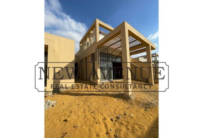 للبيع فيلا وان استوري بايسمنت او-ويست اكتوبر O-WEST ,6 OCTOBER  استلام فوري نصف تشطيب