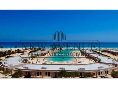 شاليه أرضي فاخر مع حديقة في هاسيندا وايت Hacienda White 4 غرف نوم 3 حمامات تشطيب كامل مع مكيفات مساحة الحديقة 155 متر
