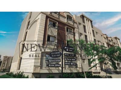 immediate delivery perfect location garden view, ground with garden apartment for sale in Rock Vera below market price