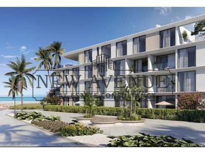 first row on the Sea serviced apartment ground with garden for sale in sodic june with long term installments