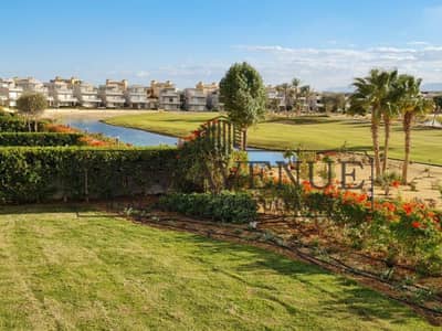 Standalone Ground chalet with garden in U10 Ein Bay Ain El Sokhna Immediate Delivery open golf and lagoon view with a perfect location