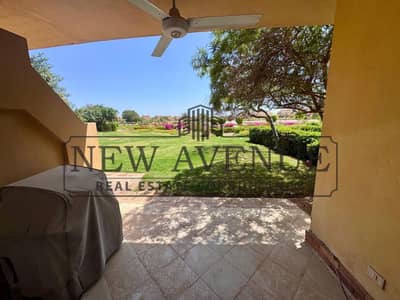 phase lagoon Ground chalet with garden  immediate delivery fully finished walking distance to the beach prime location for sale in Ain El Sokhna