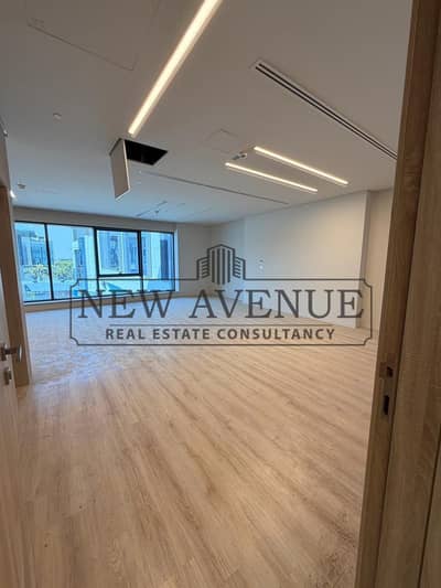 Fully Finished office plaza view for rent at uvenuse by swedy new cairo
