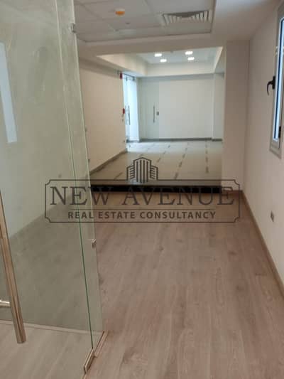 Admin Office 337sqm for rent at South 90 - Sector 1 New Cairo provided with ATM center and Service Elevators