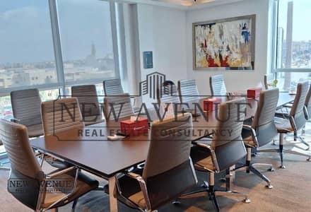 Fully Finished With AC’s Admin Office 720 sqm with underground Parking for Rent  Direct on North 90 ST New Cairo