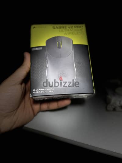 Corsair Sabre v2 Pro Wireless 36g Black used
