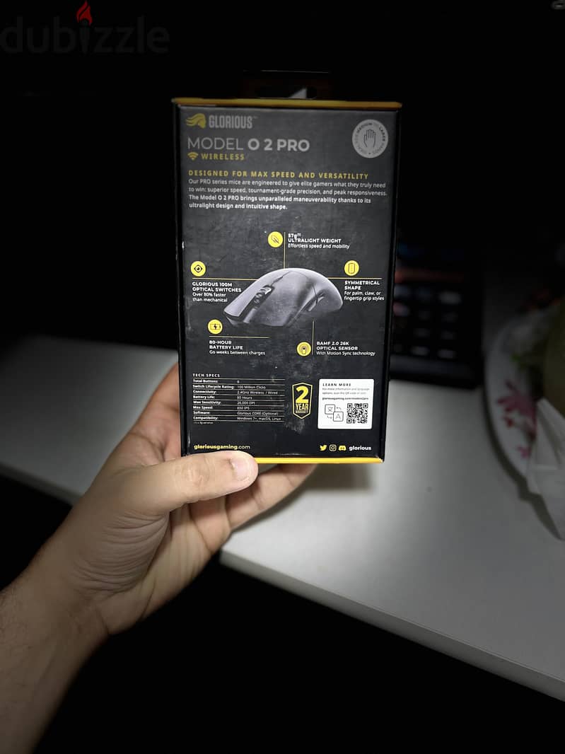 Glorious model o 2 pro Used 1