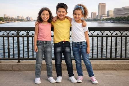 بنطلون جينز أطفالى
