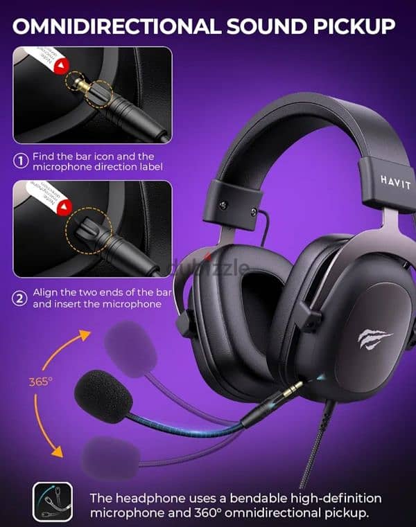 Havit Headset Gamenote H2002d 2