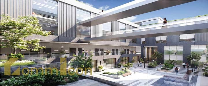 Clinic for sale with a 10% advance in front of Al-Qarnqal villas – Wēllen HUB, Fifth Settlement