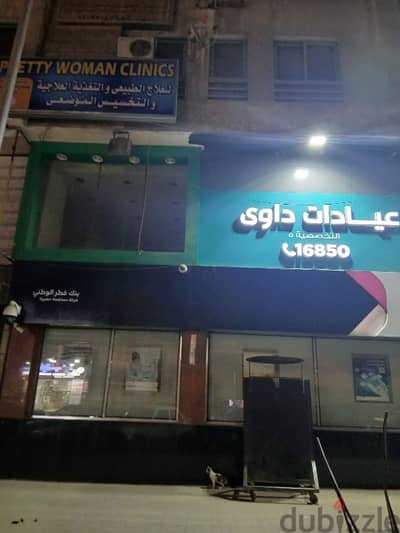 محل تجارى للايجار سليم الاول  فى حلميه الزيتون