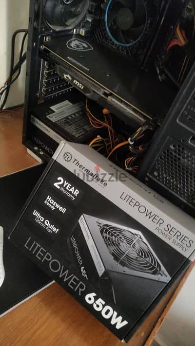 Thermaltake litepower 650w باور سبلاي