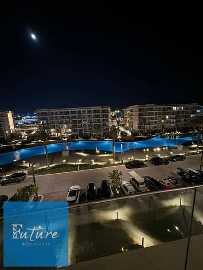 Marassi Marina Views North Coast chalet for sale: ideally located within walking distance of Marassi Marina, featuring luxury furniture, direct lagoon